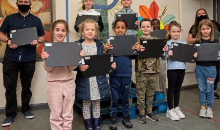 Network Rail donates laptops to schools