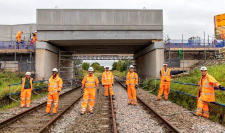 Railway reopens to passengers after successful Crewe bridge reconstruction