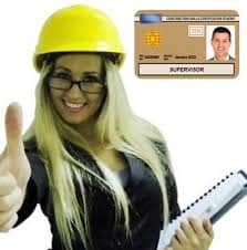 NVQ Level 3 Site Supervision Card (Gold Card)